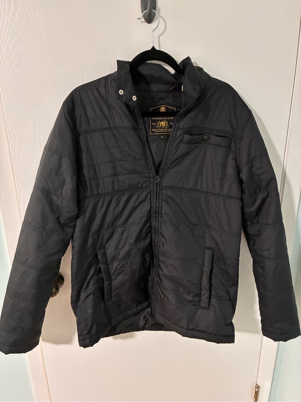 Element Men's Black Quilted Puffer Jacket